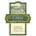 Kunde Cabernet Sauvignon 2004 Front Label