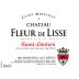 Chateau Fleur de Lisse Cuvee Minvielle 2011 Front Label