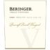 Beringer Howell Mountain Bancroft Ranch Merlot 2002 Front Label