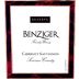 Benziger Reserve Cabernet Sauvignon 2004 Front Label