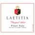 Laetitia Vineyard Select Pinot Noir 2015 Front Label