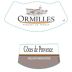 Chateau Gassier Ormilles Cotes de Provence Rose 2015 Front Label