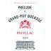 Chateau Grand-Puy-Ducasse Prelude 2010 Front Label