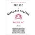 Chateau Grand-Puy-Ducasse Prelude 2012 Front Label