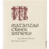 Matanzas Creek Sonoma County Sauvignon Blanc 2006 Front Label
