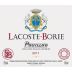 Chateau Grand-Puy-Lacoste Lacoste-Borie 2011 Front Label