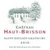 Chateau Haut-Brisson 2010 Front Label