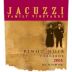 Jacuzzi Pinot Noir 2005 Front Label
