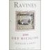 Ravines Dry Riesling 2006 Front Label