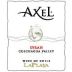 La Playa Axel Syrah 2004 Front Label