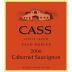 Cass Winery Cabernet Sauvignon 2006 Front Label