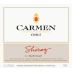 Carmen Shiraz 2004 Front Label