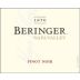 Beringer Napa Pinot Noir 2006 Front Label
