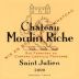 Chateau Moulin Riche 2008 Front Label