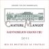 Chateau Mangot 2011 Front Label