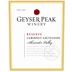 Geyser Peak Reserve Cabernet Sauvignon 2004 Front Label