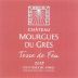Chateau Mourgues de Gres Collard Terre de Feu 2013 Front Label