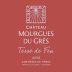 Chateau Mourgues de Gres Collard Terre de Feu 2012 Front Label