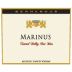 Bernardus Marinus Estate 2004 Front Label