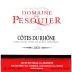 Domaine du Pesquier Cotes du Rhone 2005 Front Label