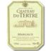 Chateau du Tertre 2004 Front Label