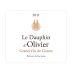 Chateau Olivier Le Dauphin d'Olivier 2011 Front Label