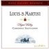 Louis Martini Napa Valley Cabernet Sauvignon 2004 Front Label
