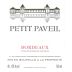 Chateau Paveil de Luze Petit Paveil 2013 Front Label