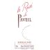 Chateau Paveil de Luze Le Rose de Paveil 2011 Front Label