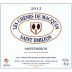 Chateau Pavie Macquin Les Chenes de Macquin 2012 Front Label