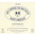 Chateau Pavie Macquin Les Chenes de Macquin 2006 Front Label