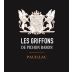 Chateau Pichon-Longueville Baron Les Griffons de Pichon Baron 2015 Front Label