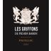 Chateau Pichon-Longueville Baron Les Griffons de Pichon Baron 2014 Front Label