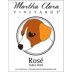Martha Clara Vineyards Rose 2007 Front Label