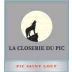Chateau Puech-Haut La Closerie du Pic 2014 Front Label