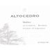 Altocedro Ano Cero Malbec 2006 Front Label