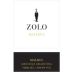 Zolo Reserva Malbec 2004 Front Label
