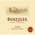 Benziger Syrah 2005 Front Label