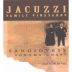 Jacuzzi Sangiovese 2005 Front Label
