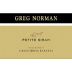 Greg Norman Estates California Estates Petite Sirah 2005 Front Label