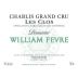 William Fevre Chablis Les Clos Grand Cru 2006 Front Label