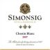 Simonsig Chenin Blanc 2007 Front Label