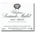 Chateau Sociando-Mallet 2002 Front Label