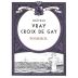 Chateau Siaurac Croix de Gay 2014 Front Label