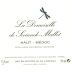 Chateau Sociando-Mallet La Demoiselle de Sociando Mallet 2009 Front Label