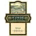 Kunde Syrah 2002 Front Label