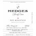Hedges Family Estate Three Vineyards Red 2005 Front Label