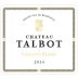 Chateau Talbot Caillou Blanc 2014 Front Label