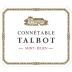 Chateau Talbot Connetable Talbot 2015 Front Label