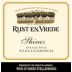 Rust en Vrede Stellenbosch Shiraz 2003 Front Label